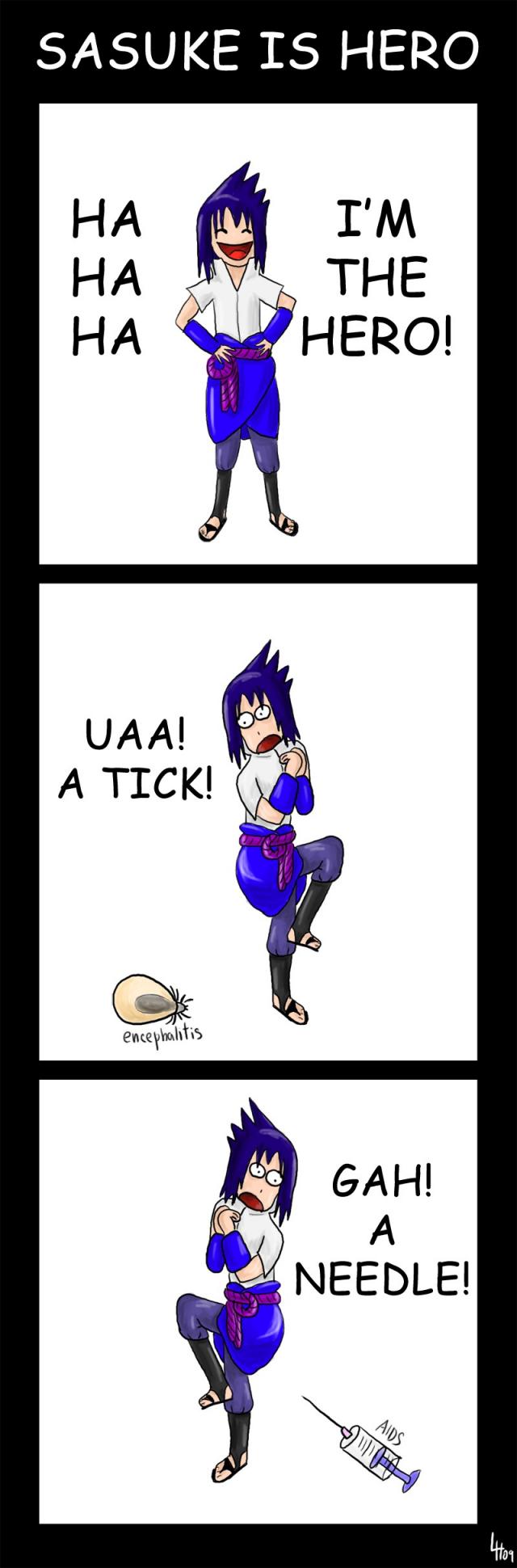 Sasuke is hero!